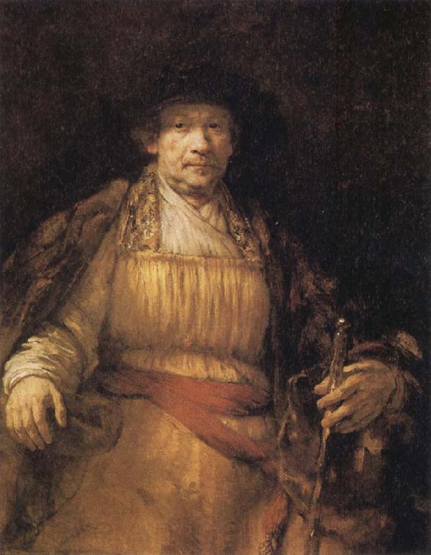REMBRANDT Harmenszoon van Rijn Self-Portrait Spain oil painting art
